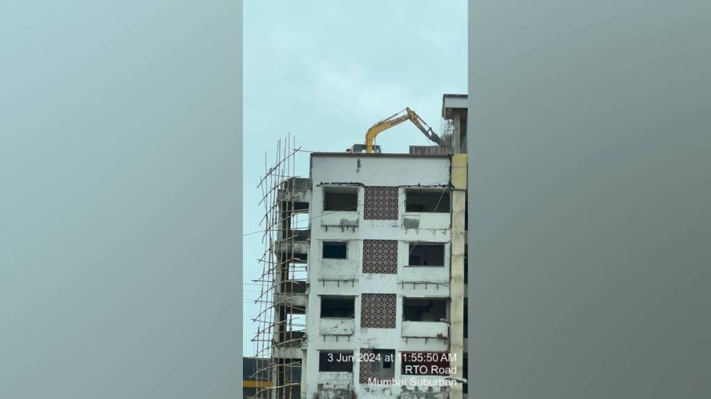 Court comments on demolishing rehabilitation building in Maharashtra Sadan objecting to municipality actions Court comments on demolishing rehabilitation building in Maharashtra Sadan objecting to municipality actions