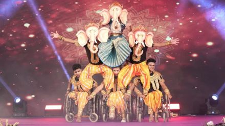Purple Jallosh festival for differently-abled on behalf of Pimpri-Chinchwad Municipal Corporation Divyang Bhawan Foundation