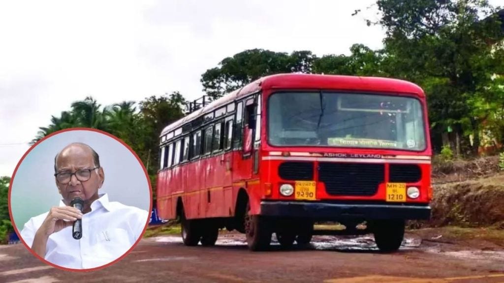 Immediately withdraw ST fare hike Sharad Pawar NCP demands Immediately withdraw ST fare hike Sharad Pawar NCP demands