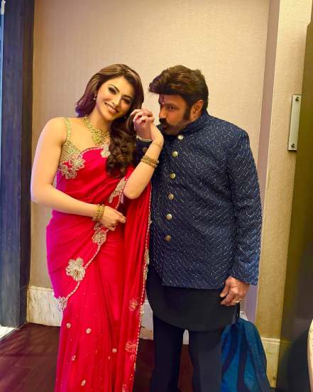 URVASHI RAUTELA and nandamuri Balakrishna Daaku Maharaj Movie