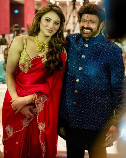 URVASHI RAUTELA and nandamuri Balakrishna Daaku Maharaj Movie