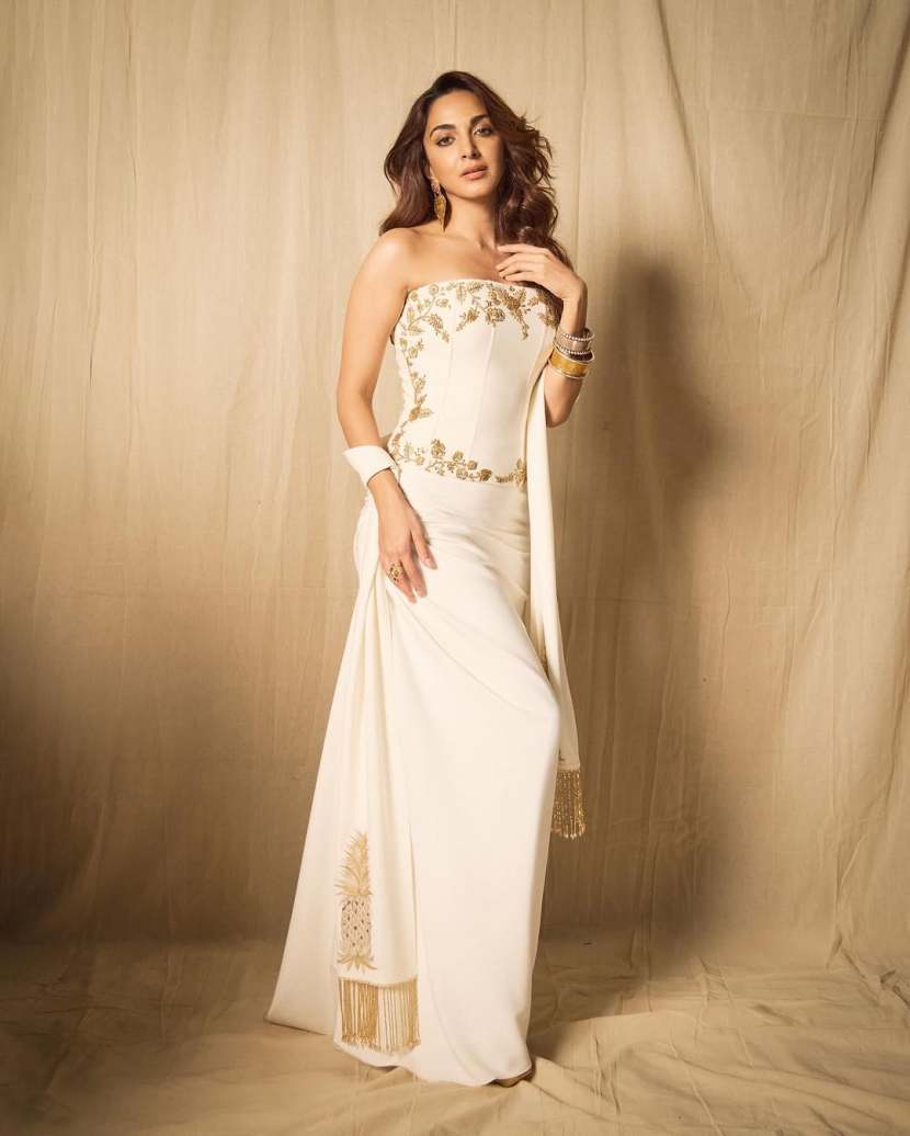 Kiara Advani shares alluring pictures in white dress on social media