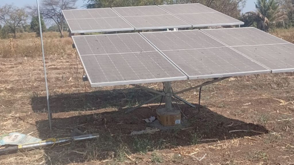 Solar pumps of Sahaj and Rotosolar companies shut down in two days after installation Solar pumps of Sahaj and Rotosolar companies shut down in two days after installation