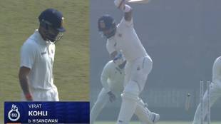 Virat Kohli Clean Bowled on Ranji Trophy Return