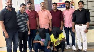 Two burglars arrested in Madhya Pradesh news in marathi