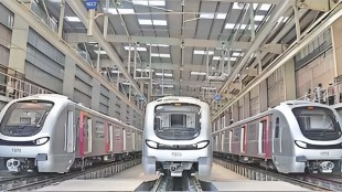 metro 2B 97 percent work of mandalay car shed completed train tests to begin in car shed soon
