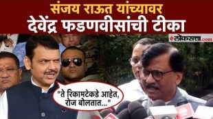 CM Devendra Fadnavis criticizes Shiv Sena thackeray group Sanjay Rauts statement