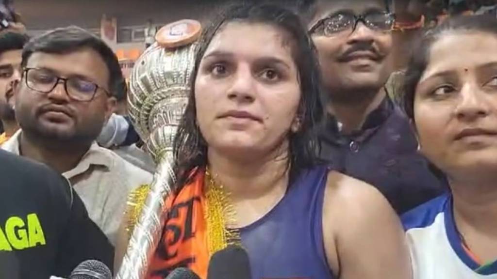 maharashtra kesari women wrestler bhagyashree fand maharashtra kesari women wrestler bhagyashree fand