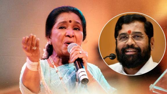 Asha Bhosle Said This Thing About Eknath Shinde