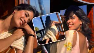 Janhvi Kapoor beautiful look in saree photos