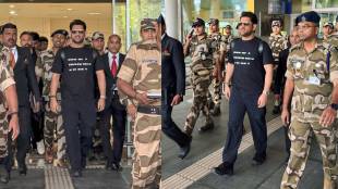 MS Dhoni T shirt Morse Code Sparks Retirement Speculation with One Last Time Ahead of IPL 2025