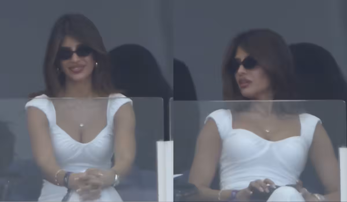 Jasmine walia Hardik pandya rumoured girlfriend caught everyone attention during ind vs pak match champions trophy