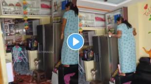 The wife broke all the branded liquor bottles of the husband shocking video goes viral