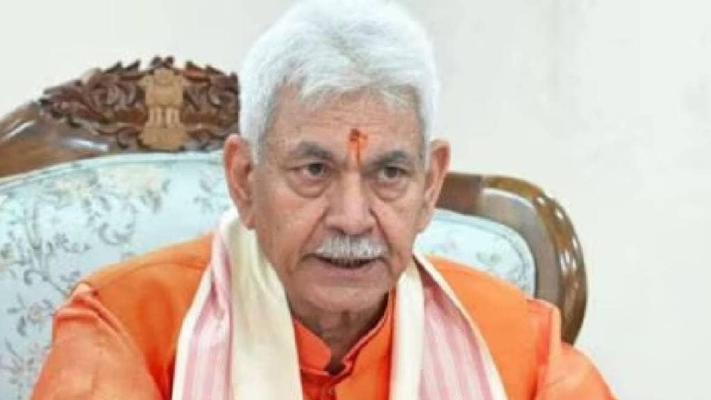 Lt Governor Manoj Sinhas Lt Governor Manoj Sinhas