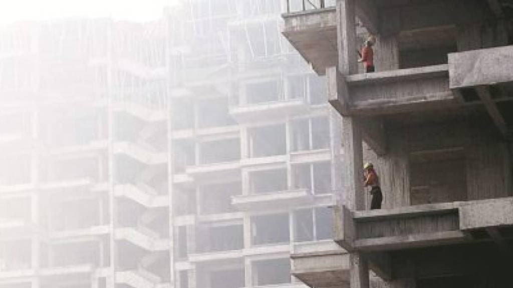 action against big builders project in wakad