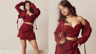 Avneet Kaur Valentines special look in red co-ord set shares on social media
