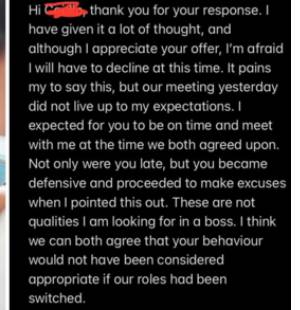 मुलाखतीसाठी गेली अन्…, मुलाखतकाराच्या ‘या’ वृत्तीमुळे तिने नाकारली नोकरी; म्हणाली, “बॉसमध्ये हे गुण नसतातच!”