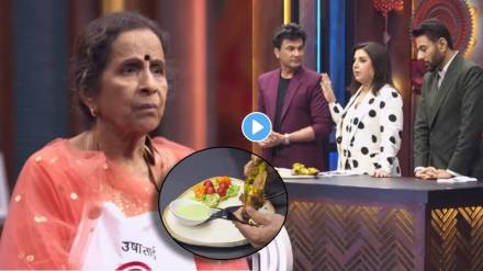 Celebrity Masterchef judge refuse to teste usha nadkarnis dish farah khan says You never listen