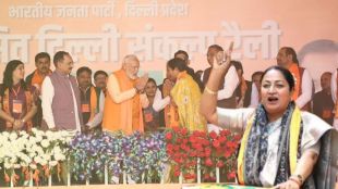 Rekha Gupta, the new Chief Minister of Delhi, taking charge of the state leadership.