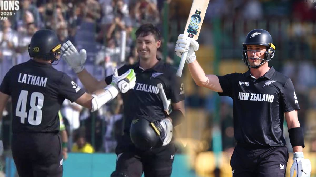 PAK vs NZ: चॅम्पियन्स ट्रॉफी २०२५ मधील पहिलं शतक! न्यूझीलंडच्या खेळाडूने पाकिस्तानविरूद्ध केली कमाल; हॅरिस रौफच्या चेंडूवर गगनचुंबी षटकार