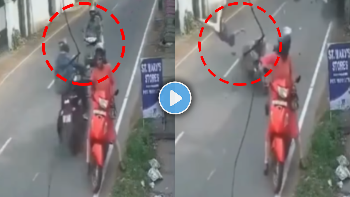 Accident video brutal accident between two wheelers road accident video ...