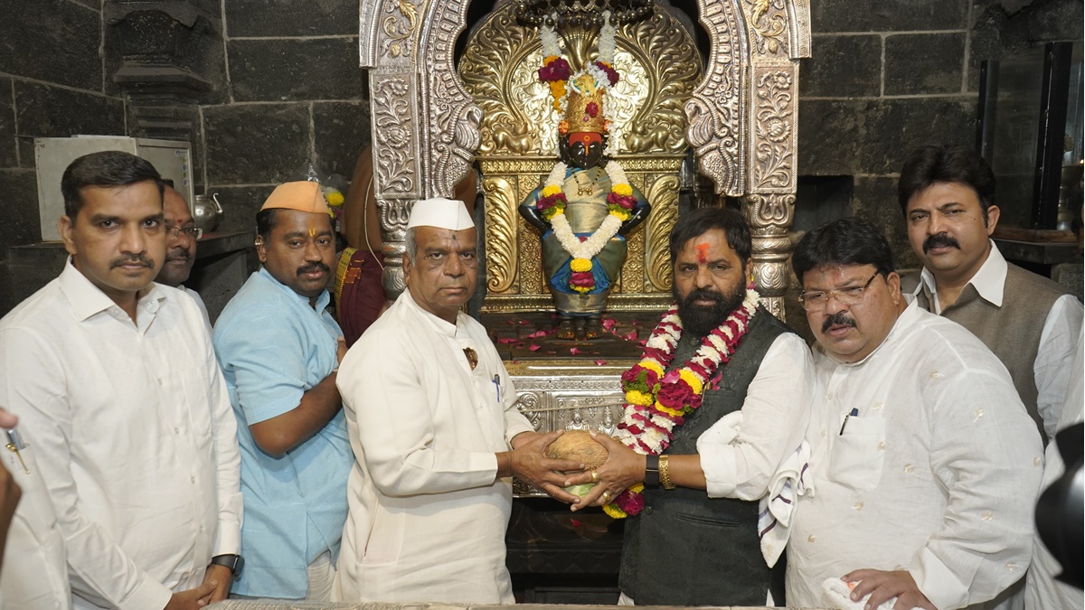 in pandharpur minister bharat gogawale increase employment under rojgar ...