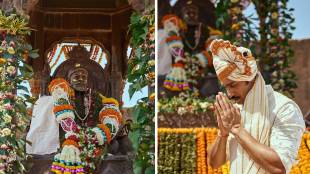 chhaava fame vicky kaushal visit raigad fort on shiv jayanti