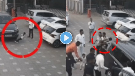 Brutal accident video kid came under car accident viral video on social media Brutal accident video kid came under car accident viral video on social media