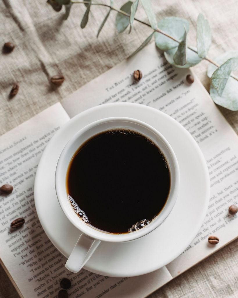 black coffee