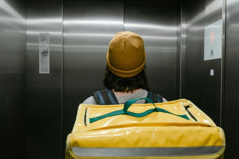 sudden lift stoppage