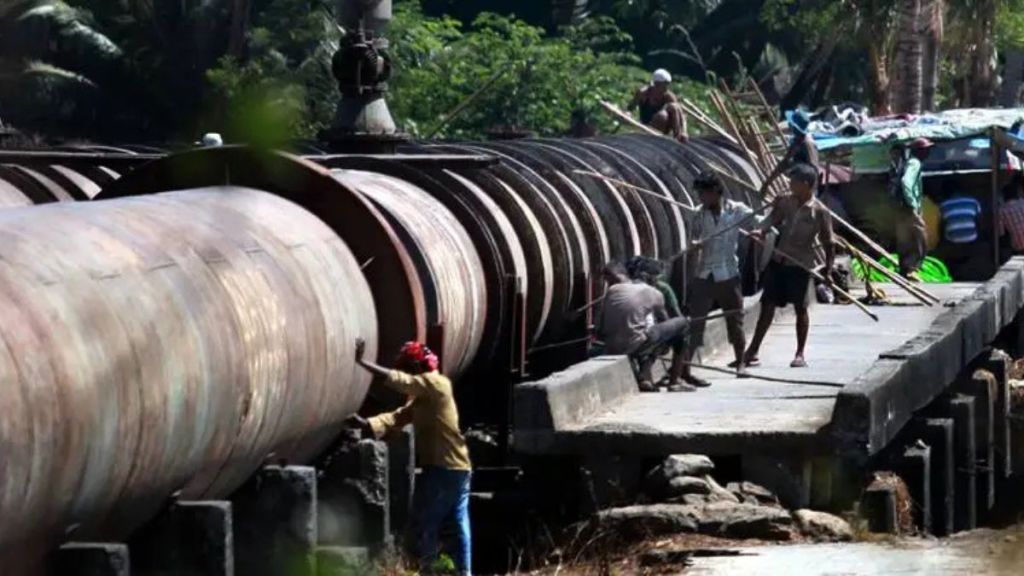 New Tansa water pipeline commissioned New Tansa water pipeline commissioned