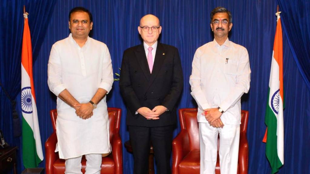 Discussions on tourism cooperation between maharashtra and switzerland Minister Shambhuraj Desai