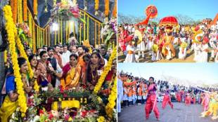 shivneri fort shiv jayanti ceremony 2025 photos cm Devendra fadanvis and other politicians