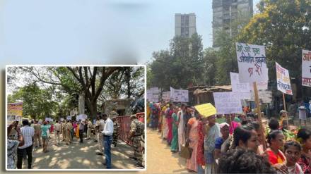 Rally for bulldozer ban in Aarey Mumbai news