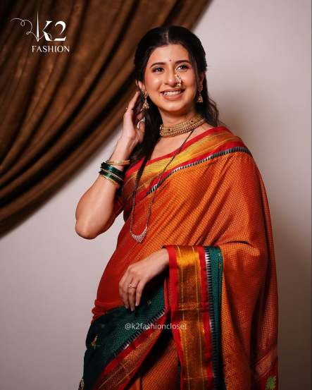 Ankita Walawalkar Kunal Bhagat Gudi Padwa 2025