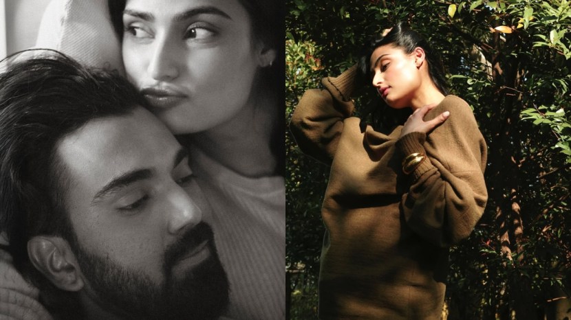 Athiya shetty KL rahul maternity photoshoot