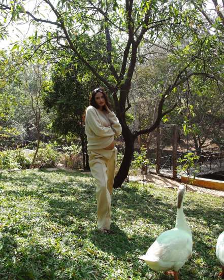 Athiya shetty KL rahul maternity photoshoot