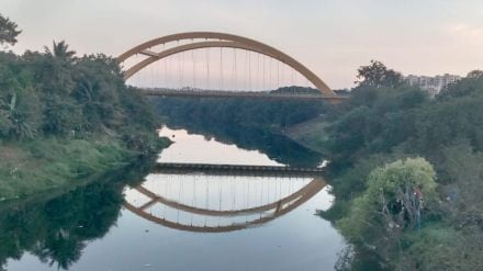 Waiting for Butterfly bridge on Pavana river for eight years Contractor fined Rs 10 per day