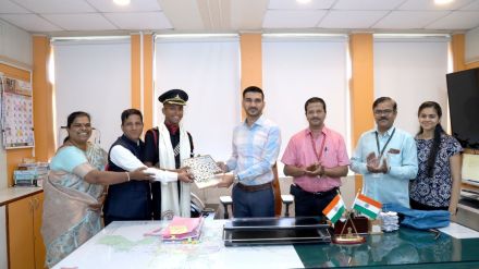 Chintaman Burse from Pimple Gurav pune was selected as lieutenant Chintaman Burse from Pimple Gurav pune was selected as lieutenant