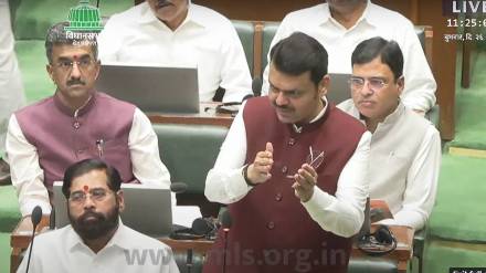 Devendra Fadnavis on anna Bansode seat