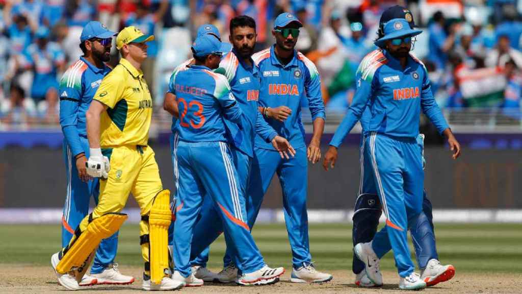 India vs Australia Live Score ICC Champions Trophy 2025 Semi-Final