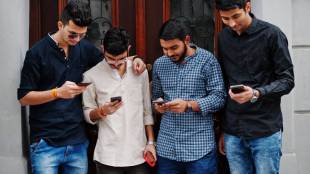 Indian Using Smartphone
