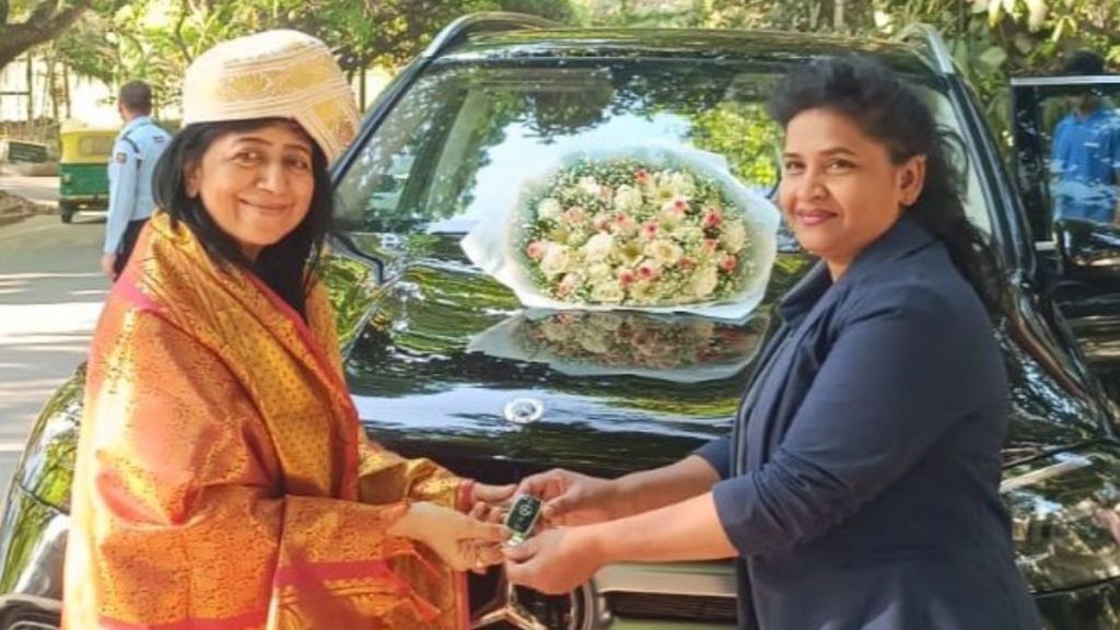 Nikhil, Nithin Kamath gift Rs 1.5 crore Mercedes to Mother