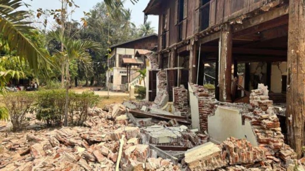 Myanmar earthquake latest Update fresh 5.1 magnitude earthquak strike Naypyidaw