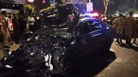 Vadodara Car Accident Video