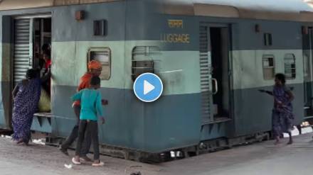 Video Shows Loco pilot stops train For passengers