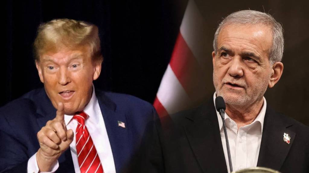 Masoud Pezeshkian Donald Trump Masoud Pezeshkian Donald Trump