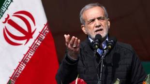 Masoud Pezeshkian (Iranian Presidency Office via AP, file)