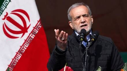 Masoud Pezeshkian (Iranian Presidency Office via AP, file)