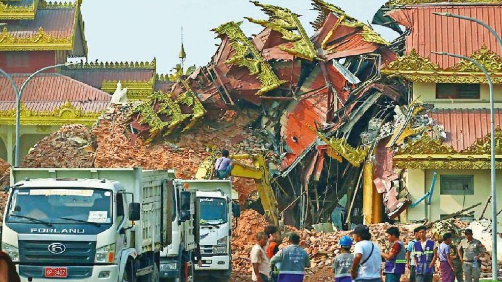 Death count from Myanmar earthquake rises to over 1644